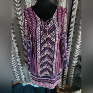 Dress with navy under dress